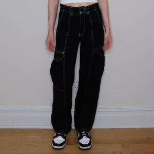 BDG URBAN OUTFITTERS BLACK CARGO PANTS